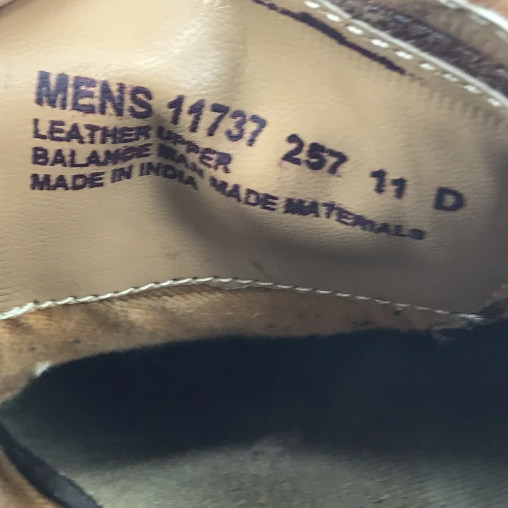 Florsheim‎ Montinaro Wingtip Oxford Leather Shoes 11737 Mens US Size 11 D